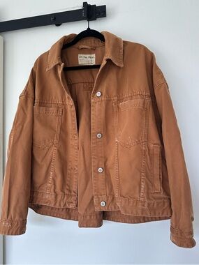 Free People Oversized Denim Jacket